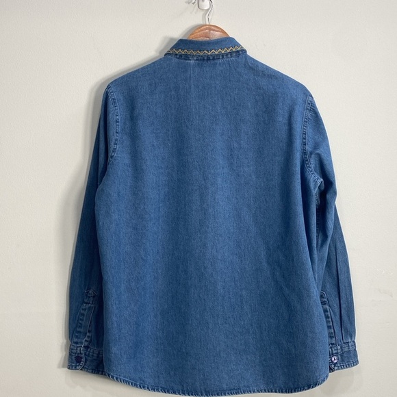 Vintage Lemon Grass Shirt Fall Scarecrow Pumpkins M/L - Picture 7 of 12